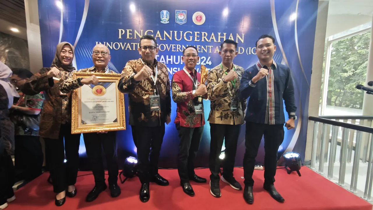 Hattrick Kota Terinovatif IGA 2024, Mas Pj: I’m Nothing Without You Warga Kota Mojokerto