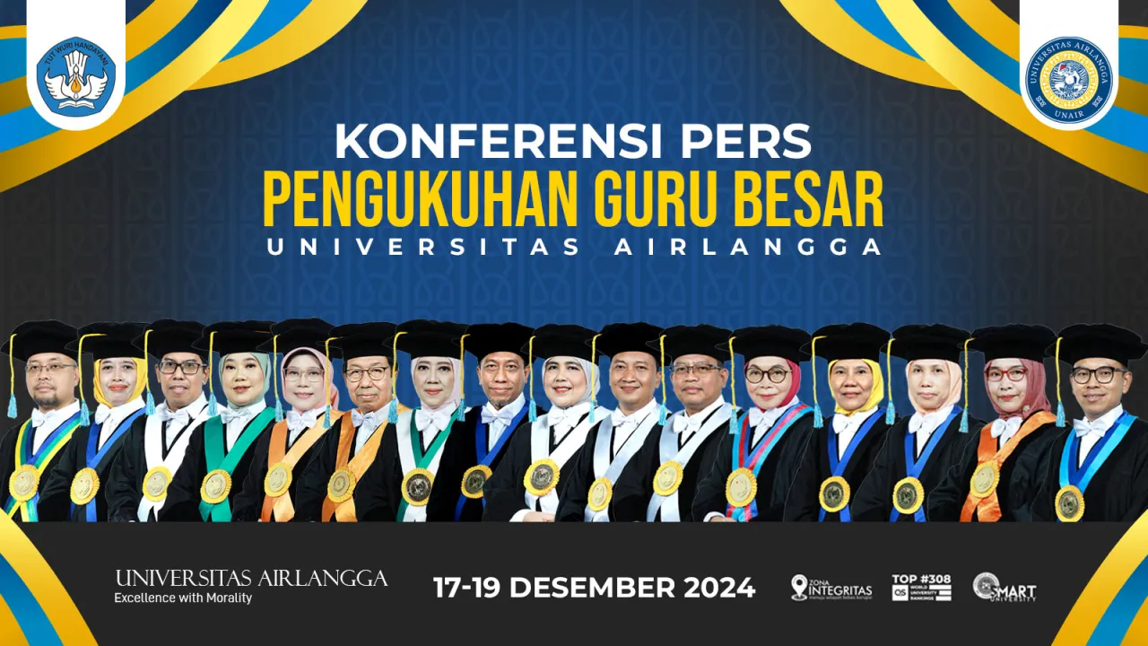 Kado Akhir Tahun, UNAIR Akan Kukuhkan 16 Guru Besar Baru