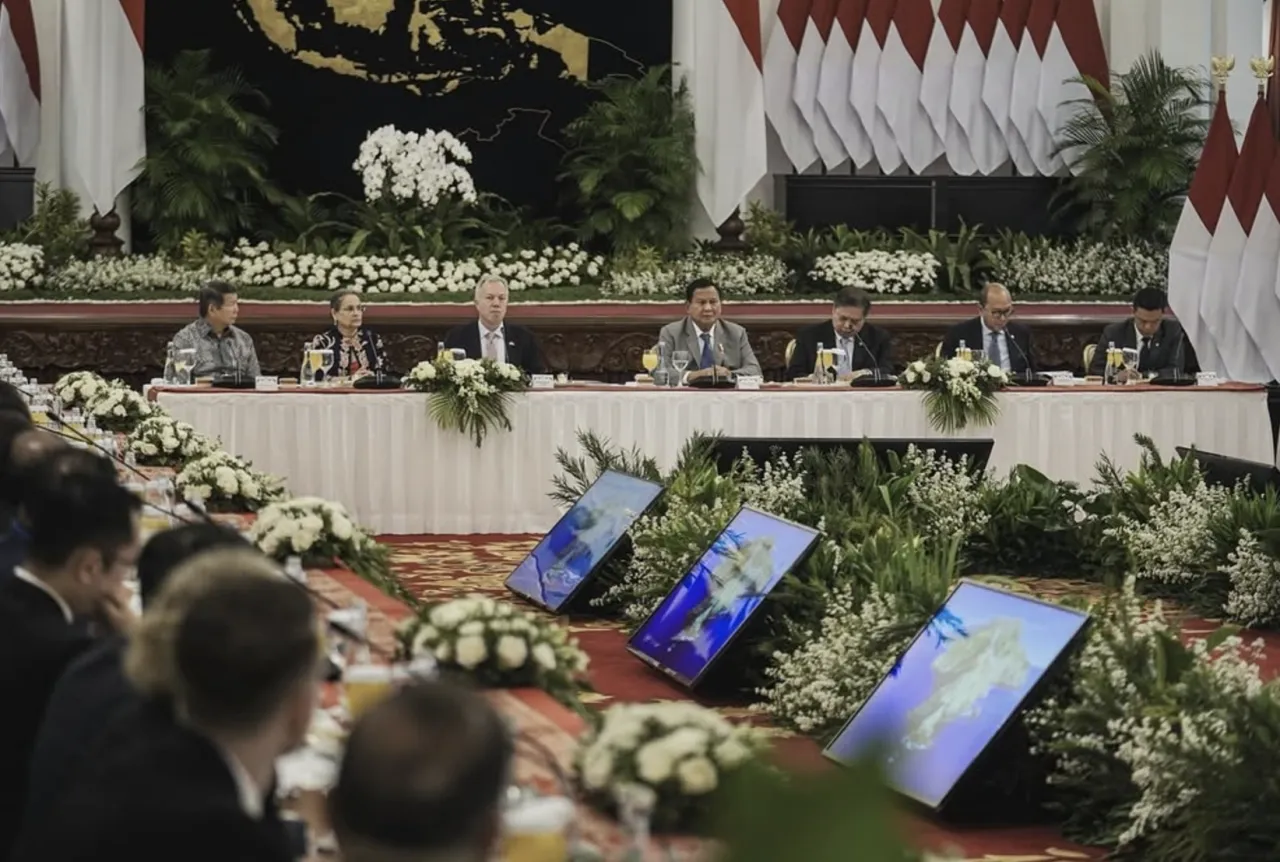 Di Depan Pengusaha AS, Prabowo Nyatakan Puas dengan Kinerja Para Menterinya