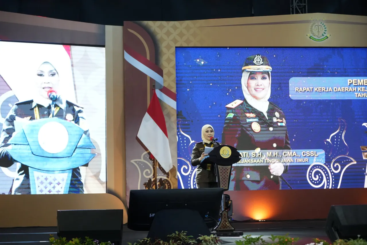 Kejati Jatim Gelar Rapat Kerja Daerah 2024 di Kediri