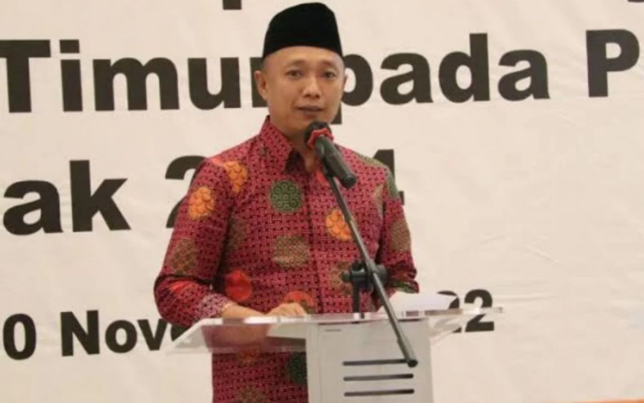 Ketua Bawaslu Jatim A Warits.