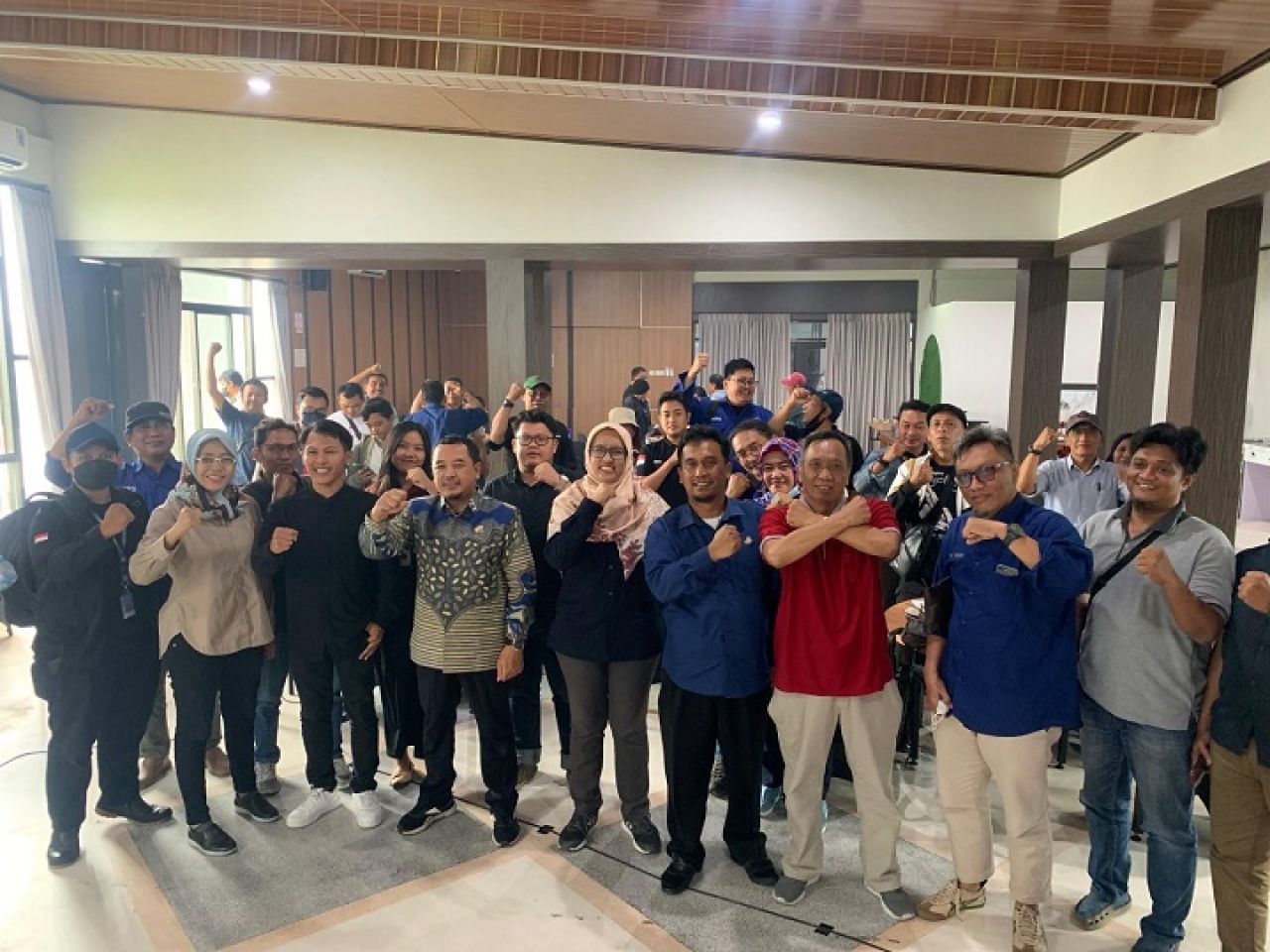 Sosialisasi Pengawasan Kampanye di Amaze Hotel Kediri, Selasa (30/1/2024).