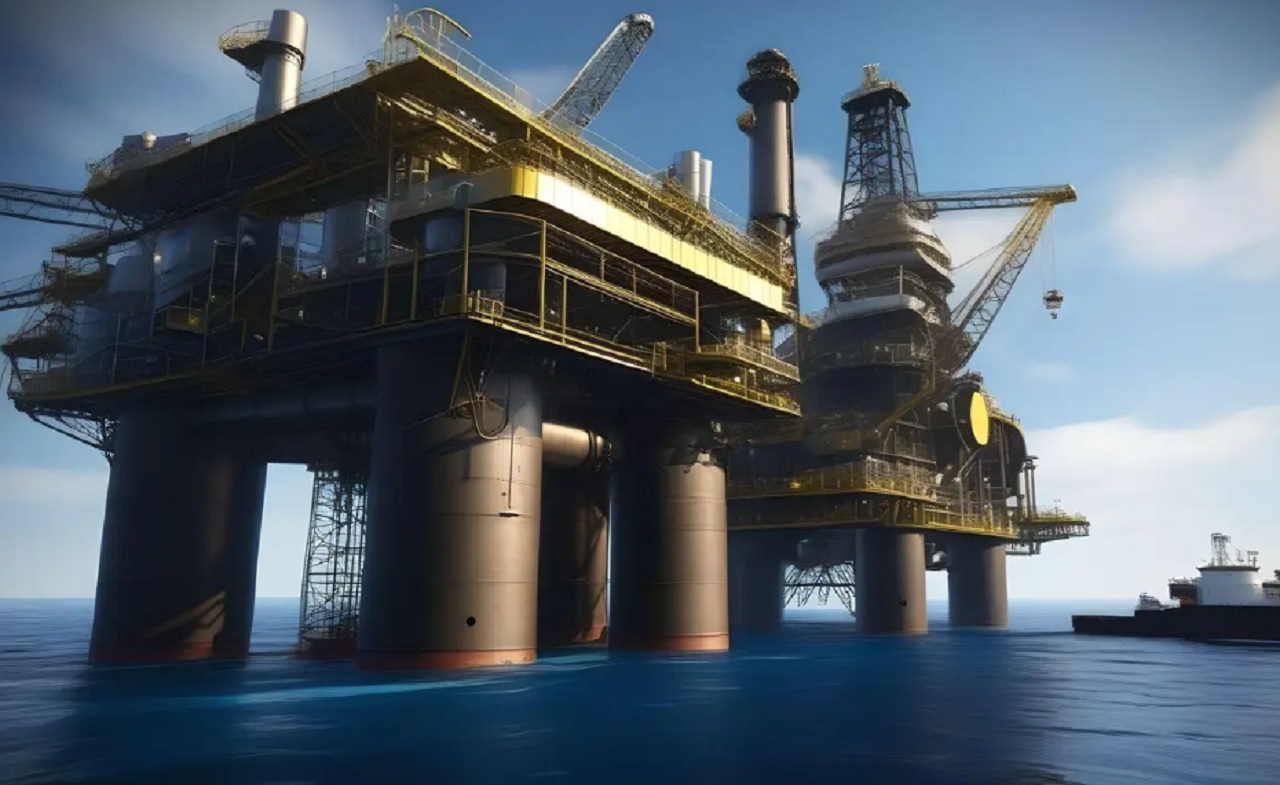 Ilustrasi harga minyak dunia naik. SP/ Foto AI