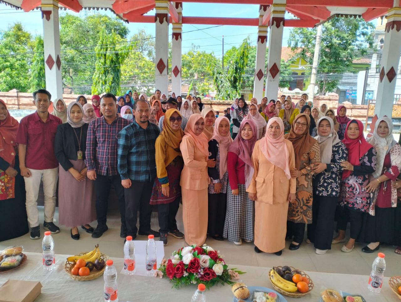 Sosialisasi program BPJS Ketenagakerjaan kepada pelaku ekonomis kreatif di Kecamatan Dawarblandong, Kabupaten Mojokerto.