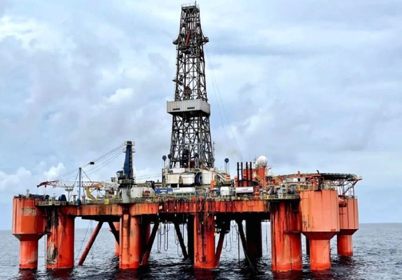 Ilustrasi pengeboran sumur migas. SP/ SMT