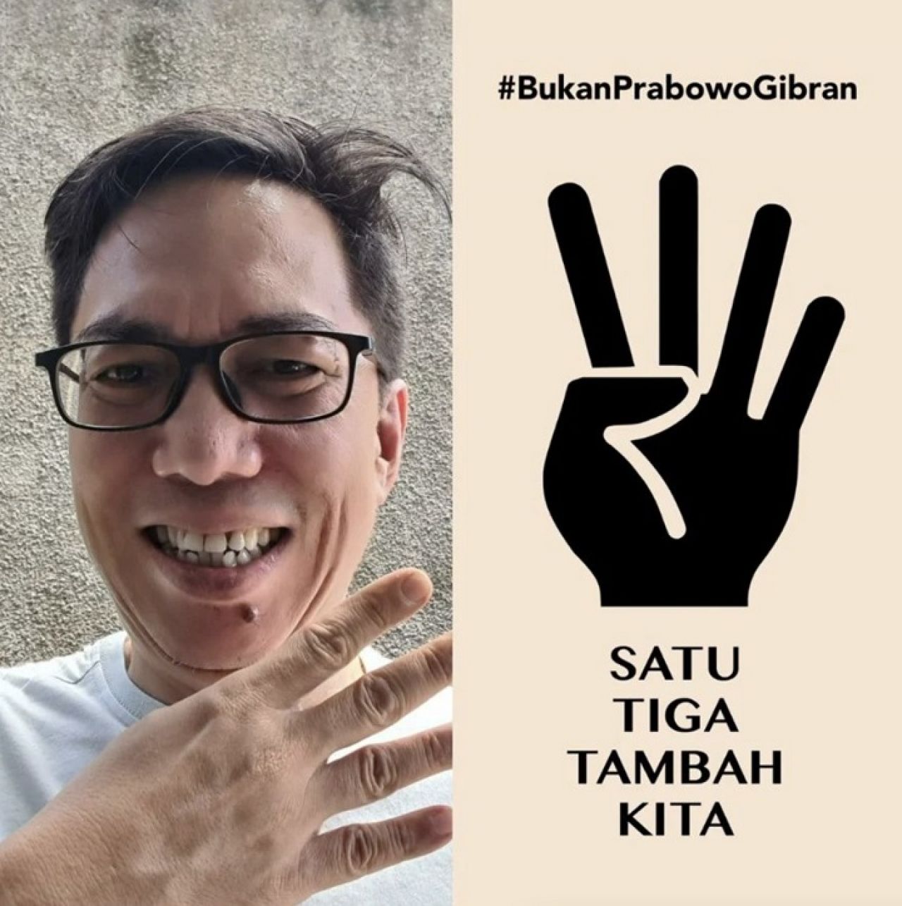 Inisiator Gerakan Salam 4 Jari John Muhammad
