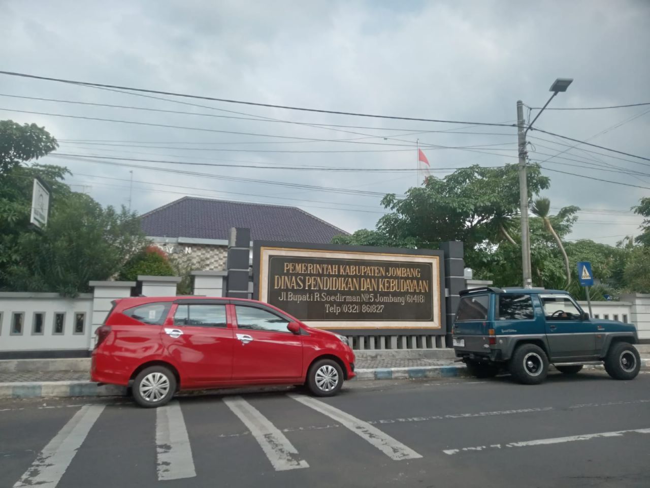 Gedung Disdikbud Jombang. 