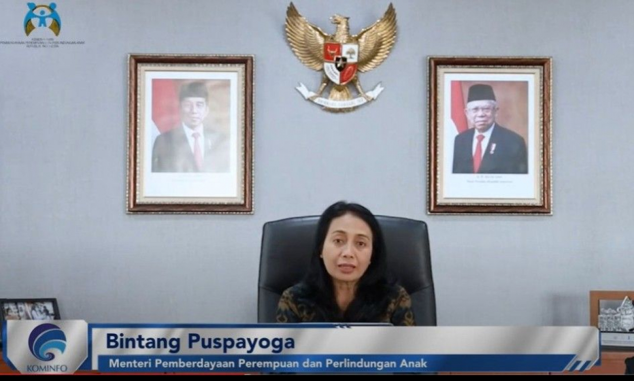 Menteri Pemberdayaan Perempuan dan Perlindungan Anak RI, Bintang Puspayoga.