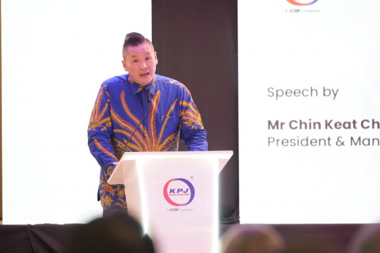Chin Keat Chyuan, Presiden dan Direktur Pelaksana KPJ Healthcare.