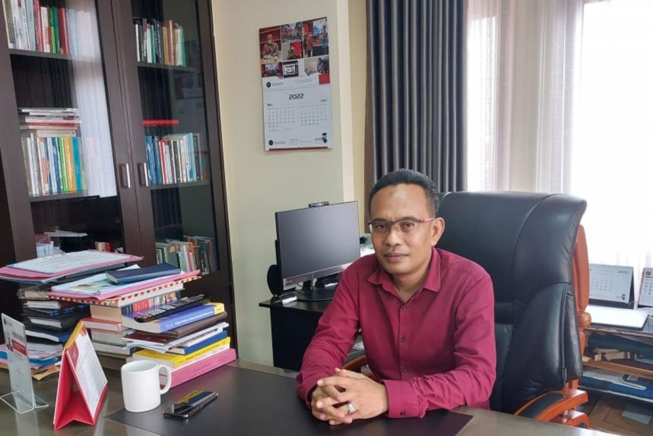 Wakil rektor Bidang Keuangan dan Sumber Daya Universitas Brawijaya, Prof. Dr. Muchammad Ali Safaat. SP/JATI