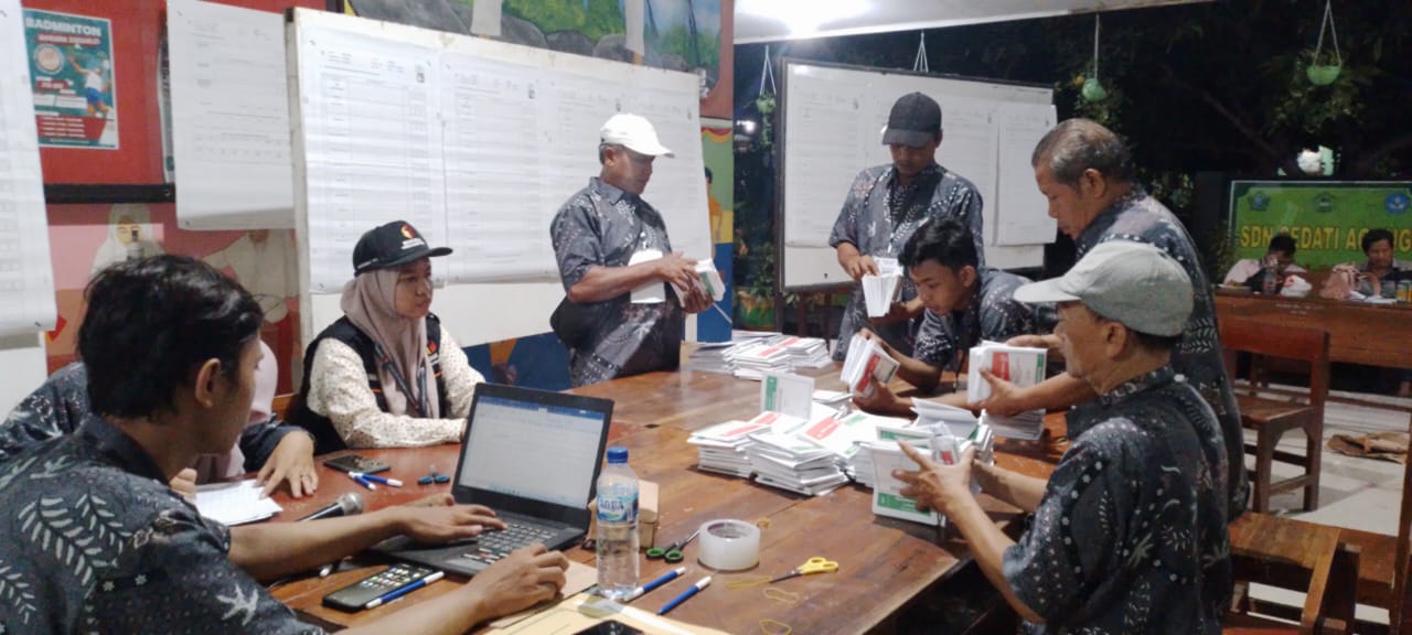 Ilustrasi, kegiatan pemungutan suara yang berlokasi di Kecamatan Sedati Kabupaten Sidoarjo. SP/Aini