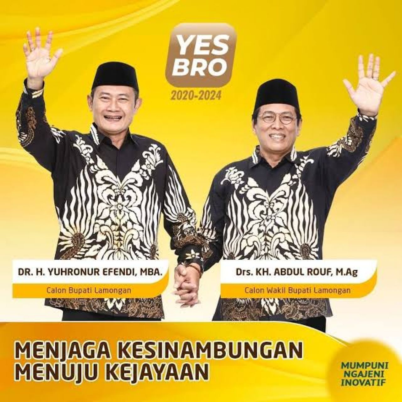 Pasangan bupati dan wakil bupati ini tidak mampu menaikan elektoral partai pengusungnya. SP/MUHAJIRIN