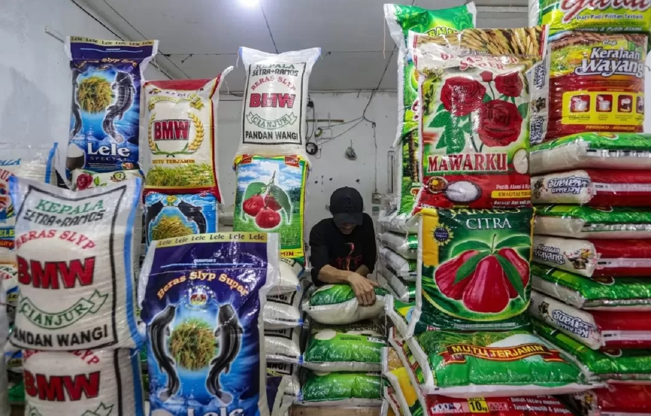 Ilustrasi Beras premium. SP/ JKT