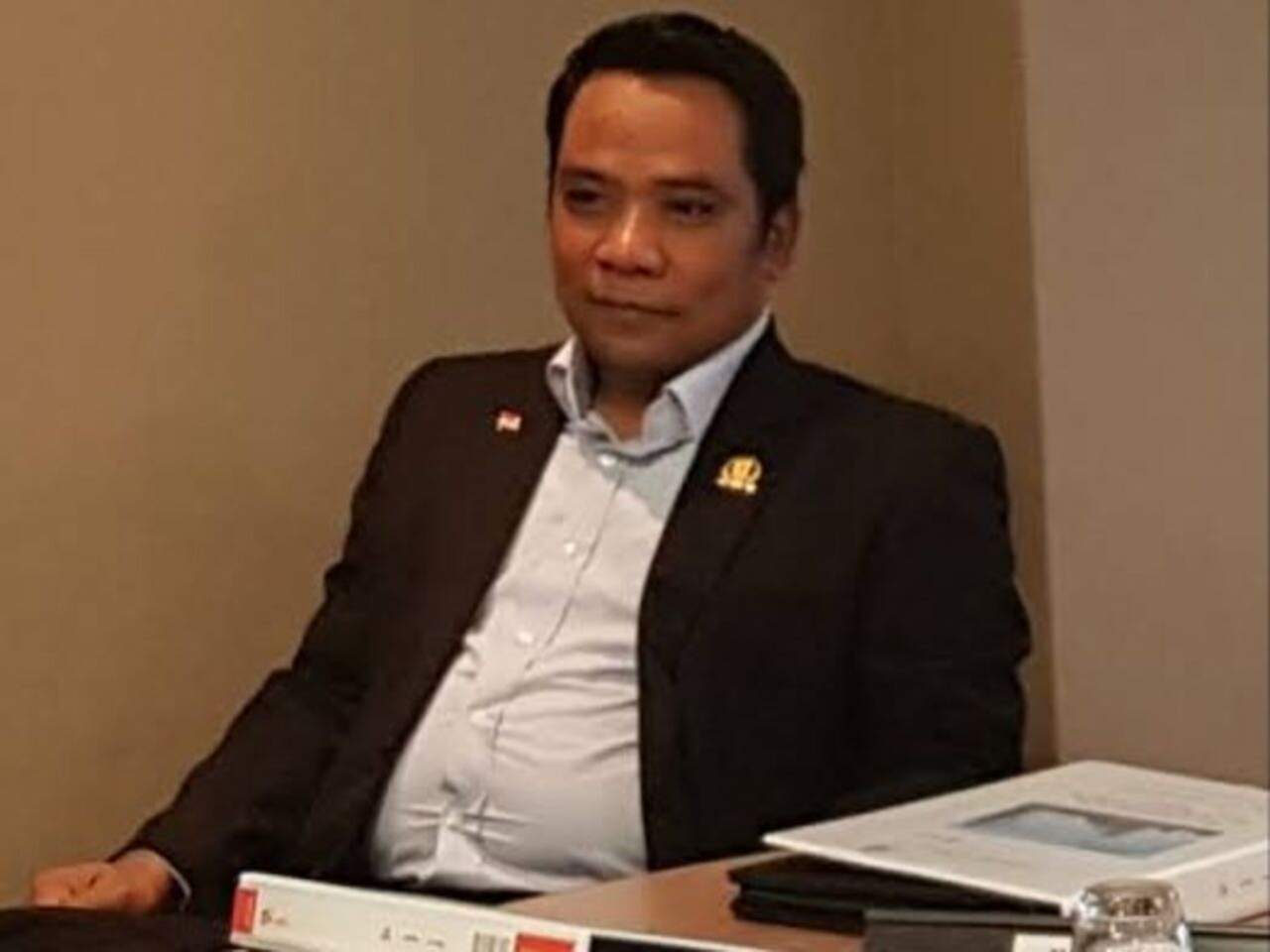 Mahfud Anggota DPRD Jatim dari PDI-P. SP/ RIKO