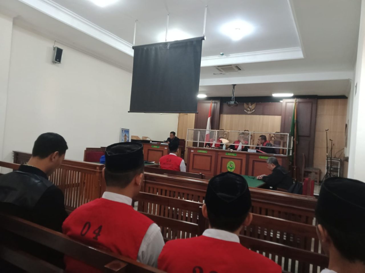 Persidangan kasus Narkoba di Pengadilan Negeri Gresik dengan terdakwa Saiful Mubarok, ASN Dinas Satpol PP Gresik. SP/Grs