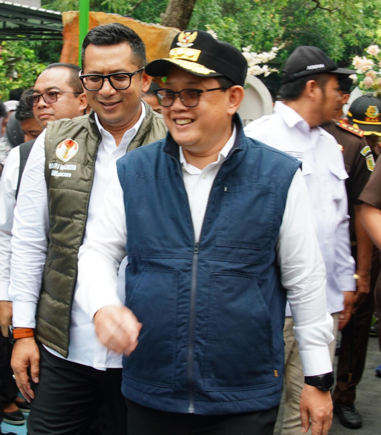 Pj Gubernur Jatim, Adhy Karyono dan Kepala Dispora Jatim Moh. Ali Kuncoro