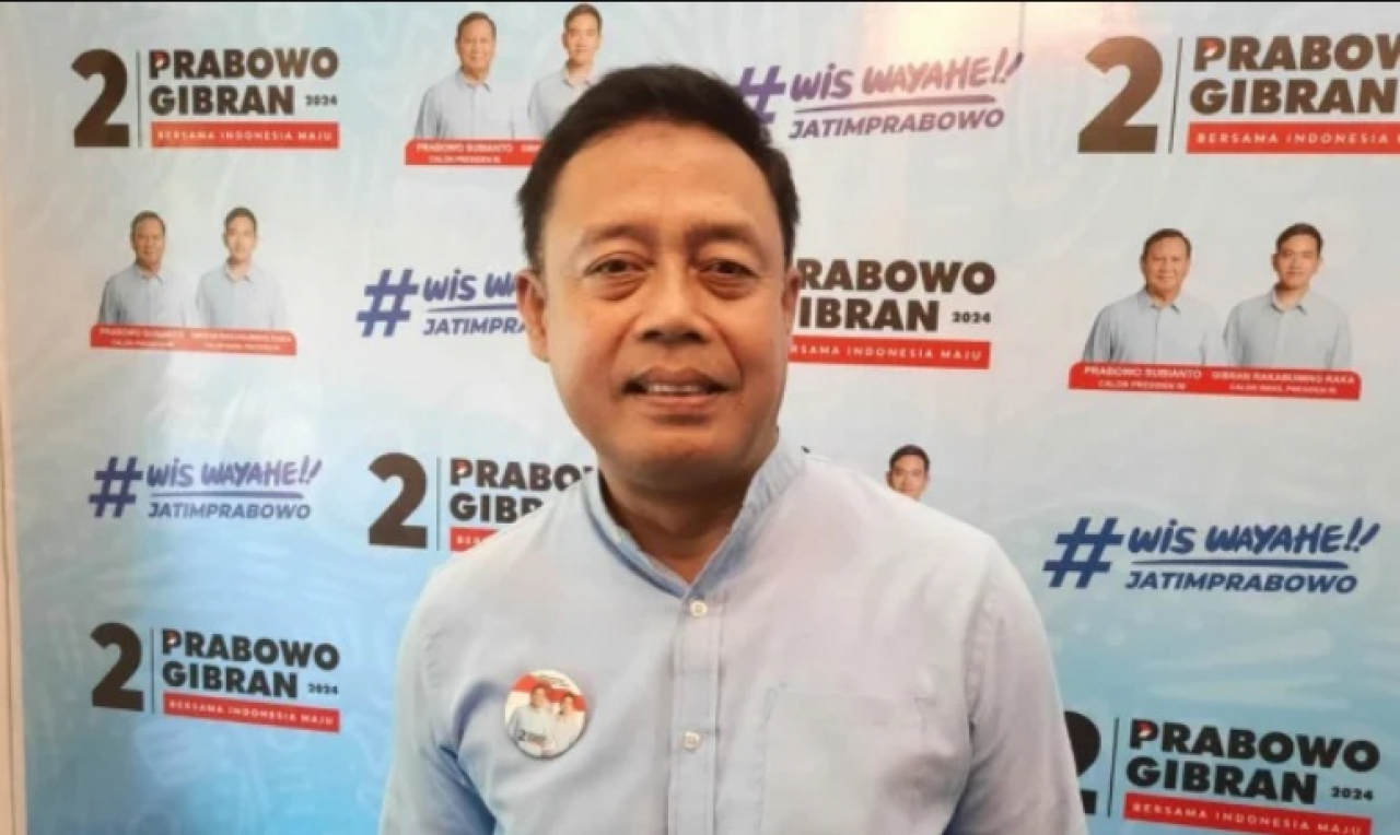 Ketua TKD Prabowo-Gibran Jatim Boedi Prijo Soeprajitno. SP/JATI