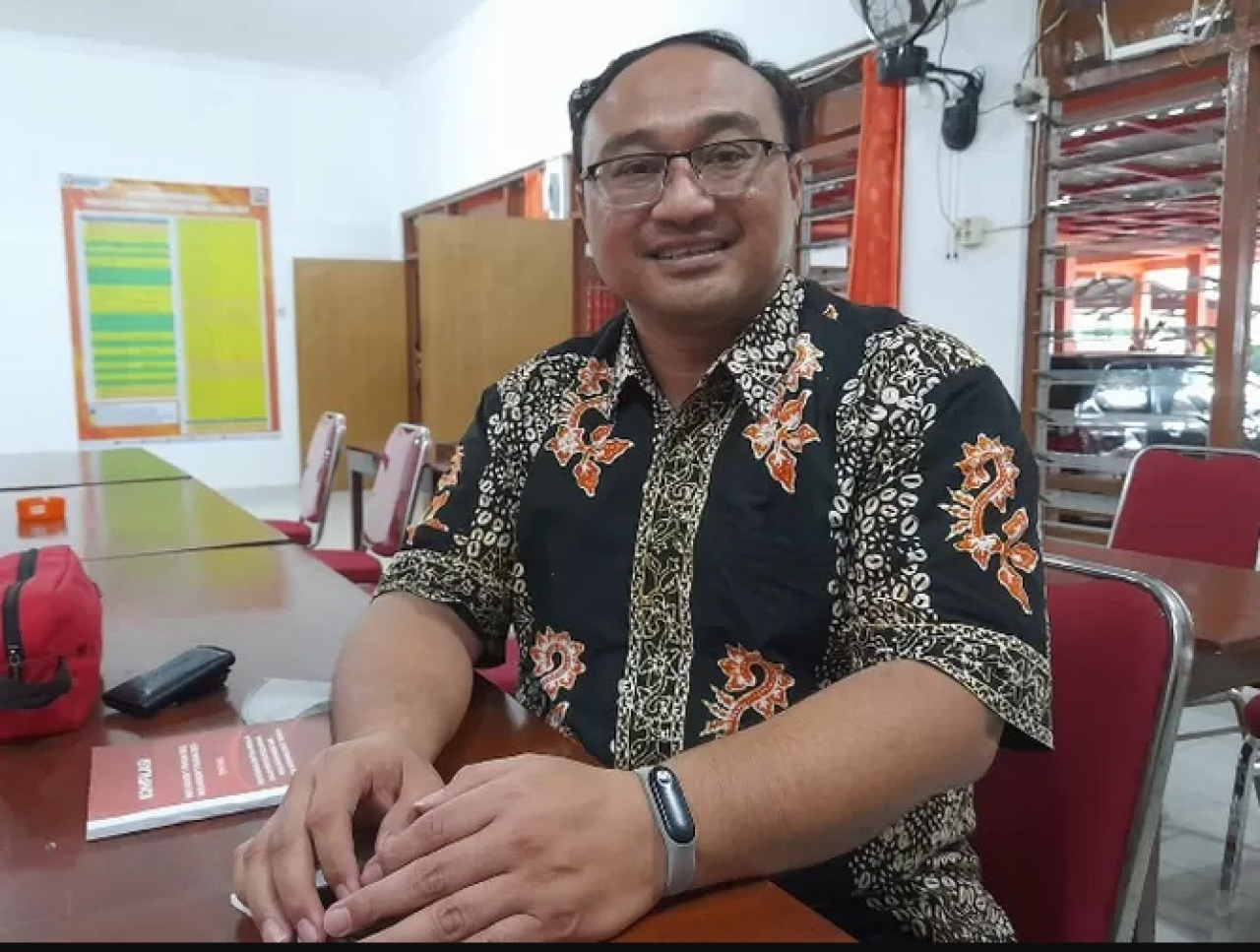 Komisioner Divisi SDM dan Litbang KPU Jatim Eka Wisnu Wardhana. SP/JATI