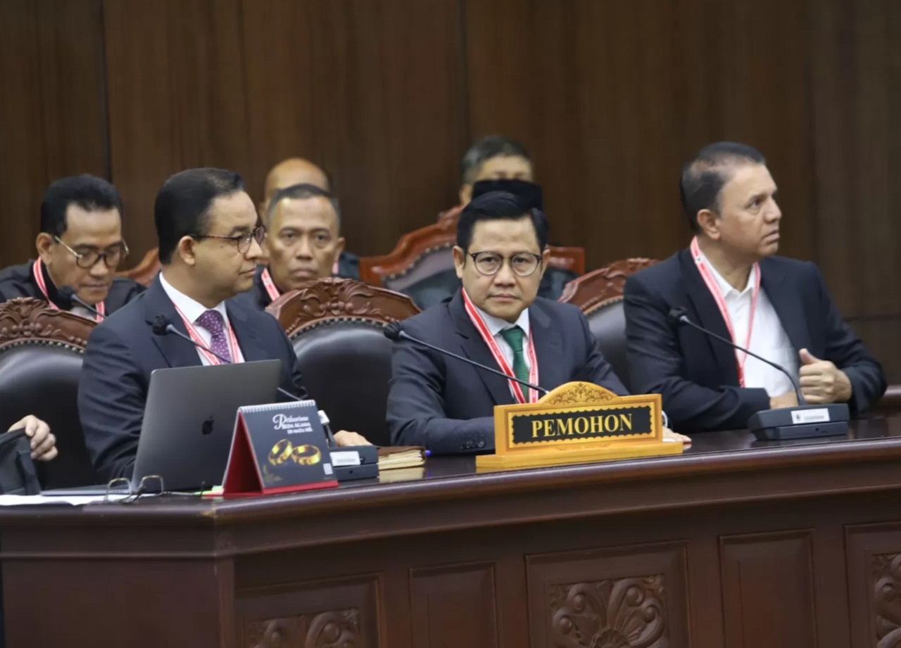 Tim Nasional Anies-Muhaimin dan Tim Hukum Nasional (THN) AMIN akan segera memberikan pernyataan terkait dengan putusan tersebut. SP/ JKT