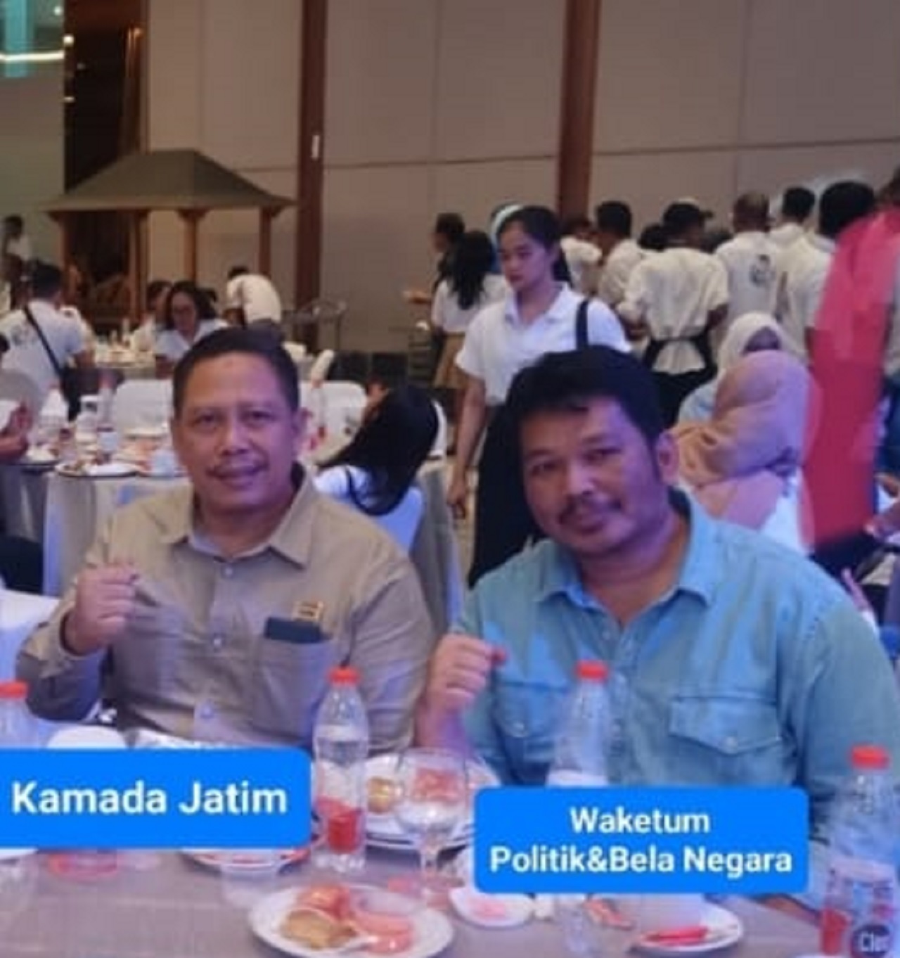 Surya Darma Simbolon.SH.,MH Wakil Ketua Umum Politik dan Bela Negara Laskar Merah Putih yang Juga Ketua Relawan Prabowo, Gibran Bersama Sugeng Hariadi, S.E., S.H. SP/ HIKMAH