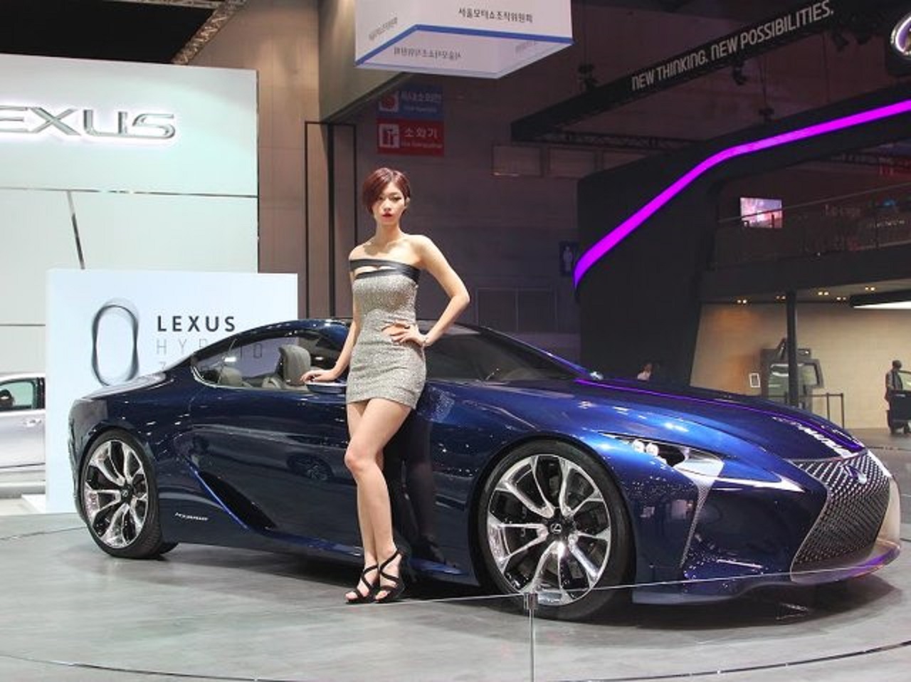 Ilustrasi. Penampilan mobil mewah eropa yang ada di Korea Selatan. SP/ JKT