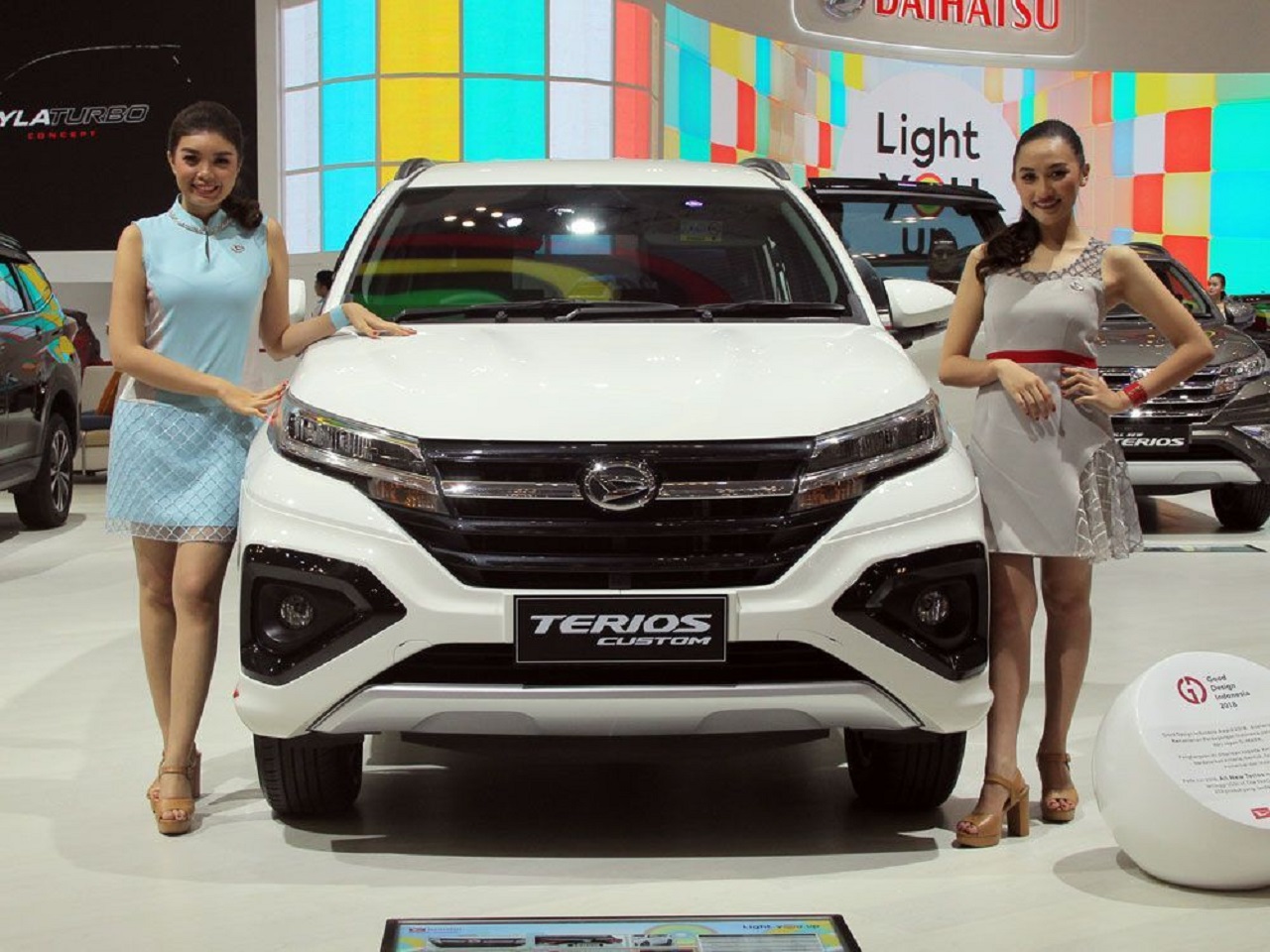 Ilustrasi. Pameran mobil Daihatsu Terios yang kuasai pasar domestik per Maret 2024. SP/ JKT