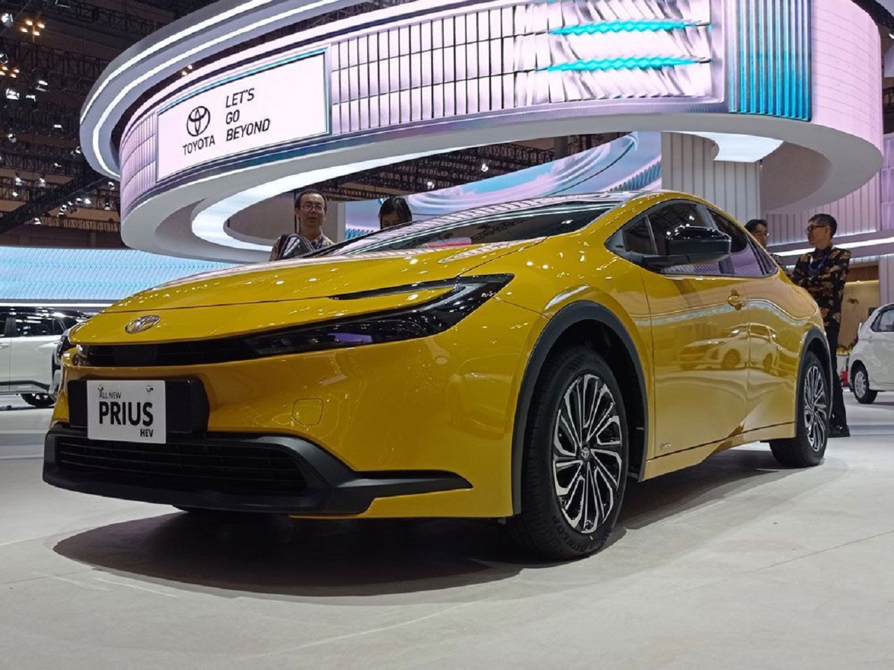 Tampilan Toyota Hybrid, Prius. SP/ JKT