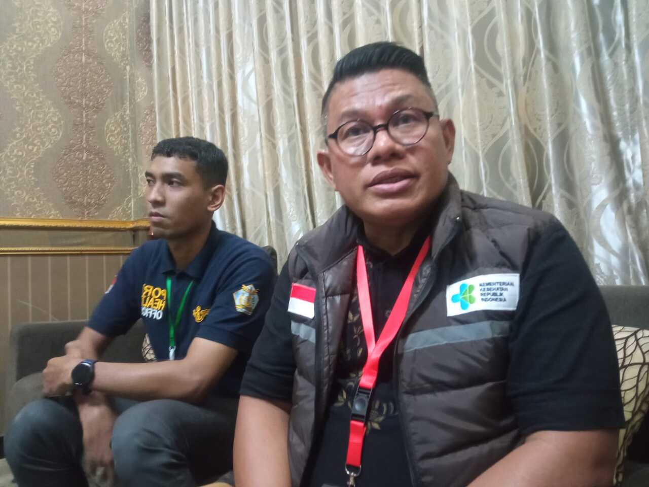 Kepala Balai Besar Karantina Kesehatan (BBKK) Surabaya, Rosidi Roslan. SP/ AINI