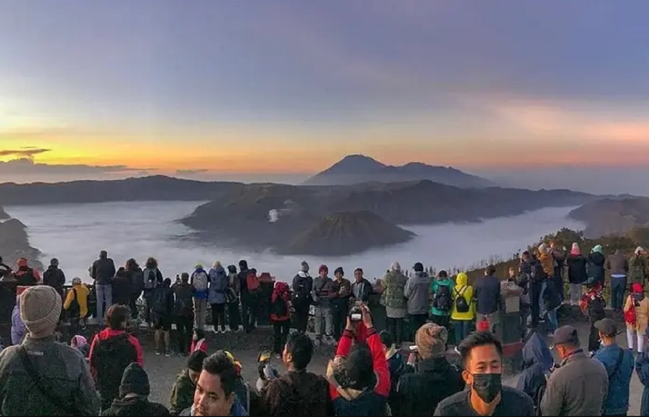Pemandangan Gunung Bromo, Malang, Jawa Timur. SP/ MLG