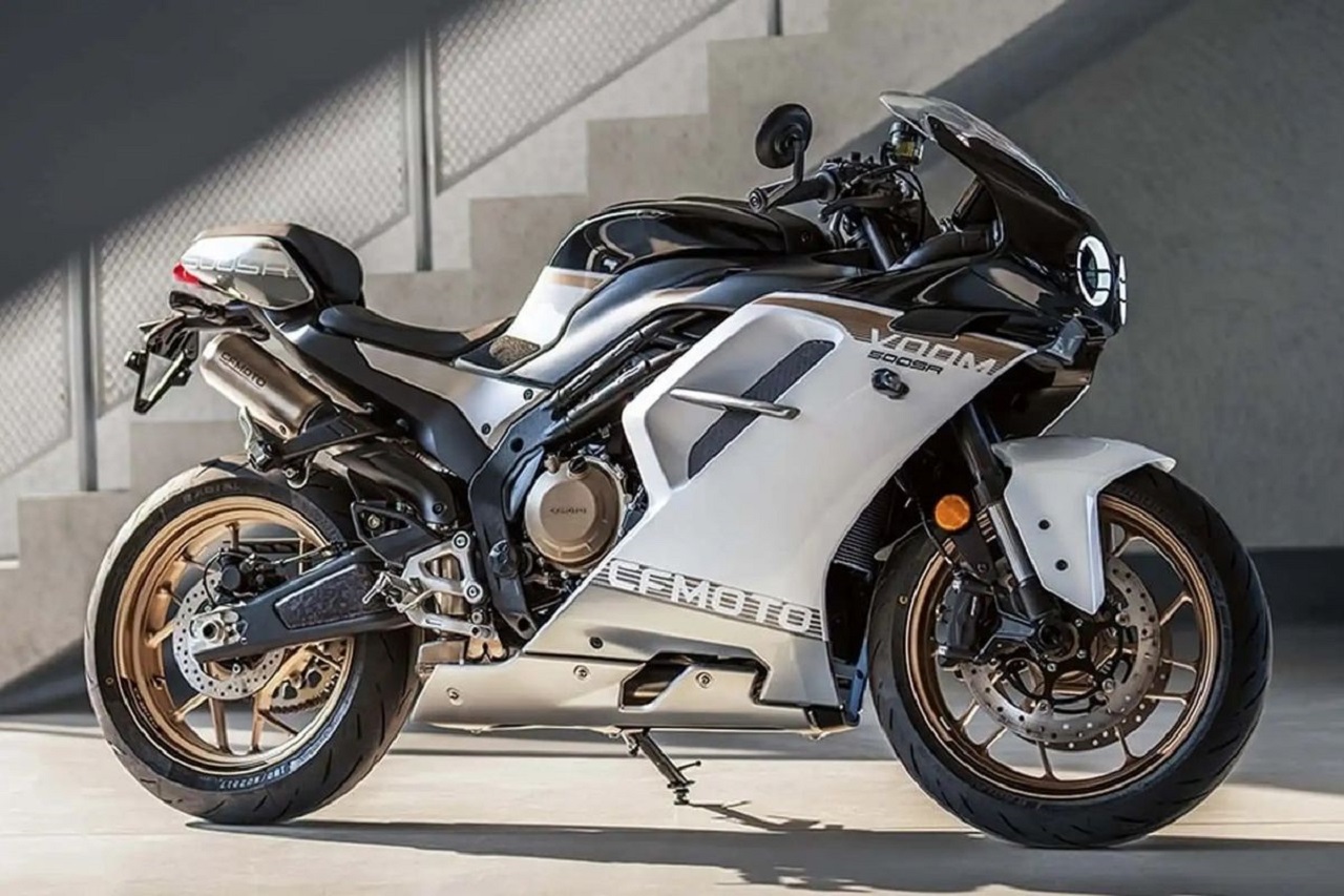 Motor sport baru, CFMoto 500SR Voom yang bergaya retro. SP/ JKT