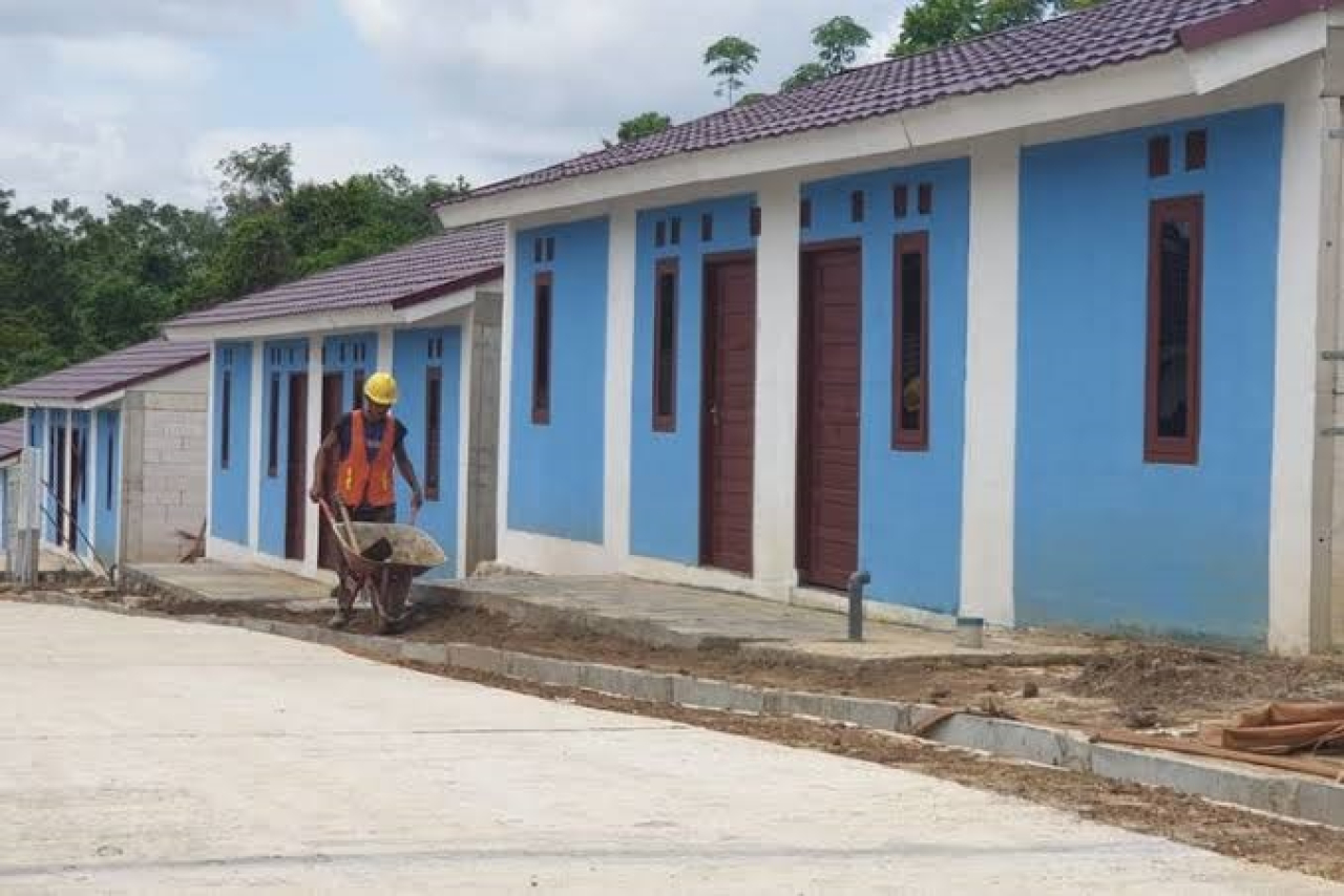 Salah satu perumahan yang ada di kabupaten Pasuruan.