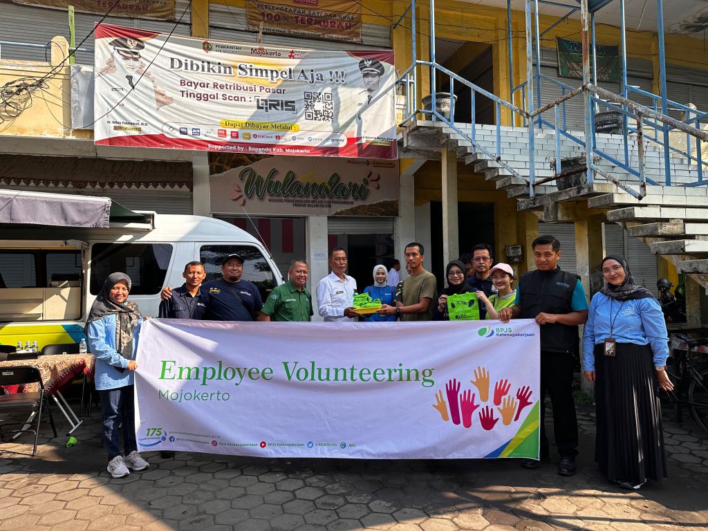 Employee Volunteering, BPJS Ketenagakerjaan Mojokerto