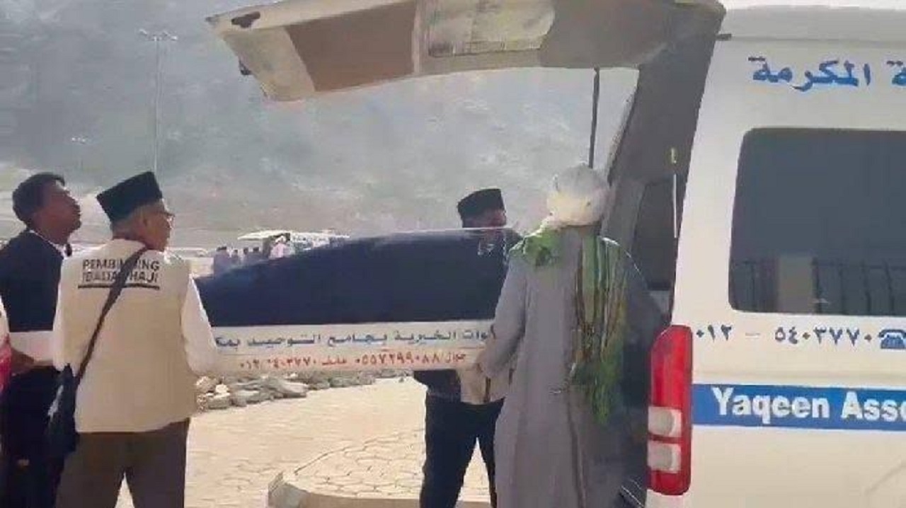 Kondisi jamaah haji yang meninggal dunia saat ibadah haji 2024, juga terjadi saat ibadah di Arafah. istimewa/arab news