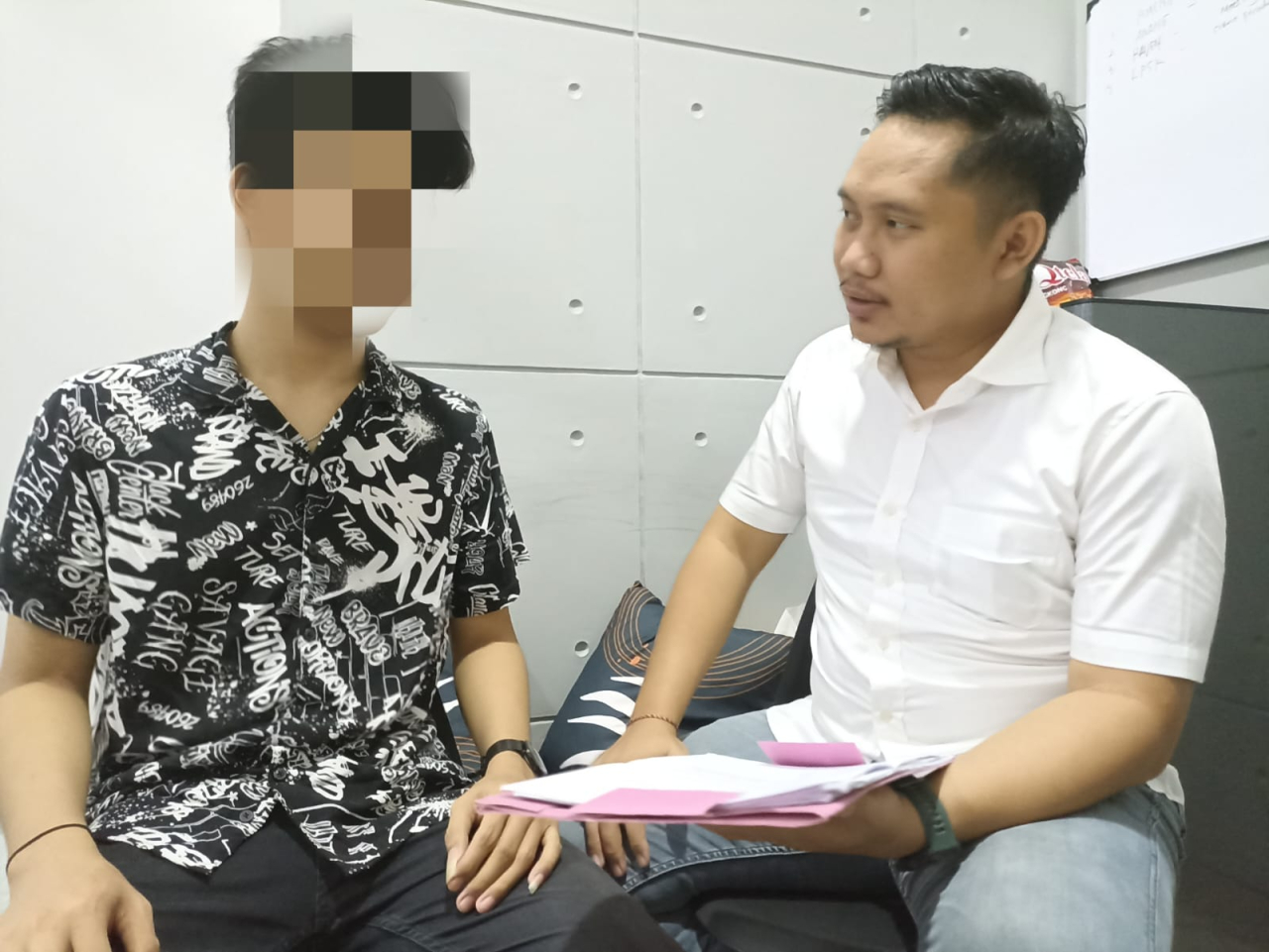 Al bersama Kuasa Hukumnya Firman Rachmanudin