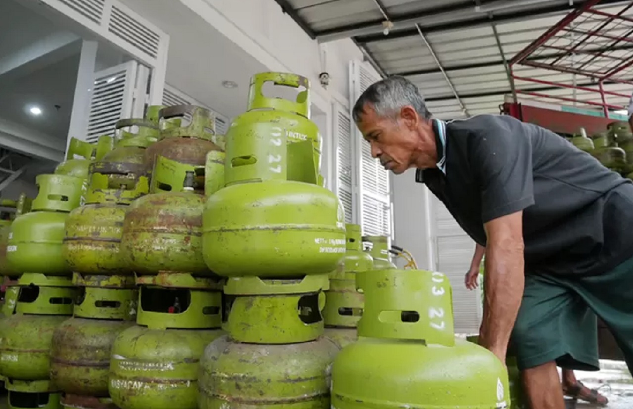 Ilustrasi, Penjual gas LPG melon (3 Kg) di Kabupaten Madiun. SP/ MDN