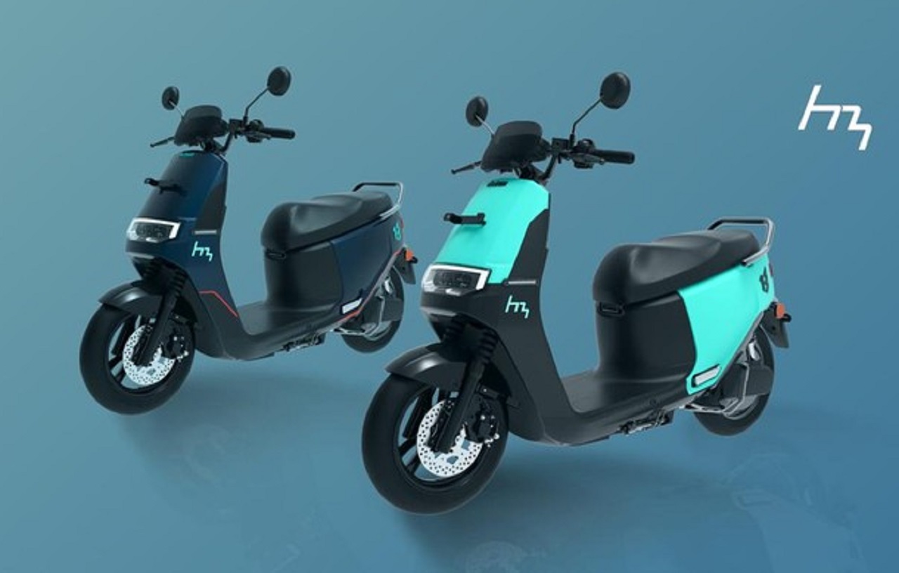 Tampilan motor listrik Electrum H3 yang resmi meluncur di Indonesia. SP/ JKT