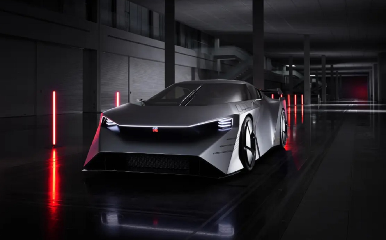 Konsep Nissan Hyper Force, mobil sport listrik yang digadang-gadang jadi penerus GT-R R35. SP/ Nissan