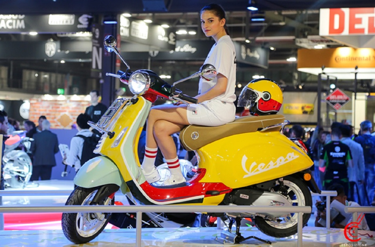 Vespa Primavera Sean Wotherspoon limited edisi yang banyak diburu penggemar skuter. SP/ JKT