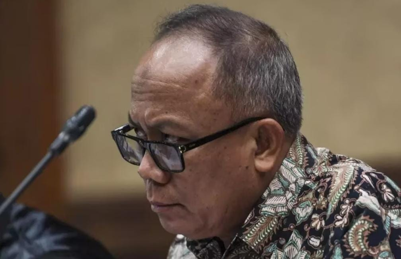 Kasdi dalam persidangan di Pengadilan Tipikor Jakarta, Rabu (19/6/2024).