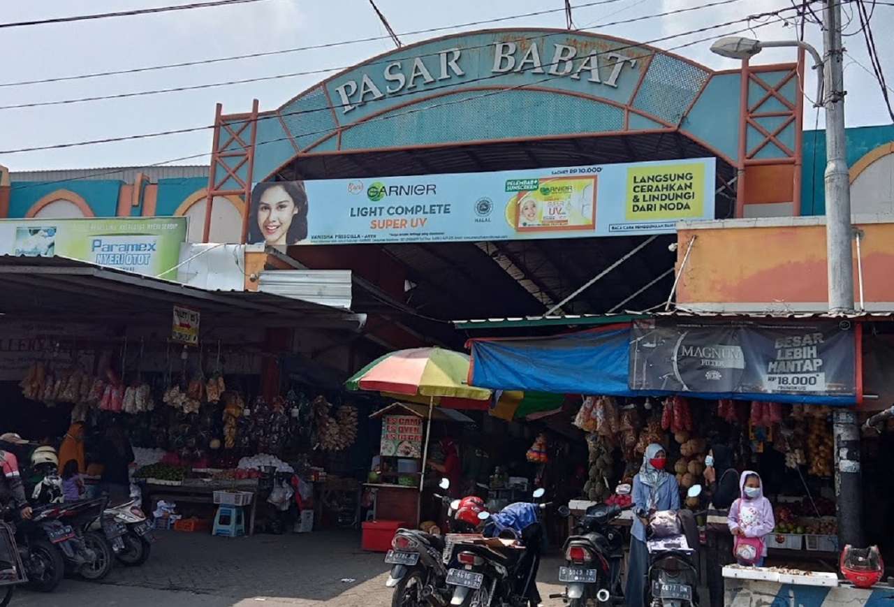 Kondisi Pasar Gembong di Lamongan, Jawa Timur. SP/ LMG