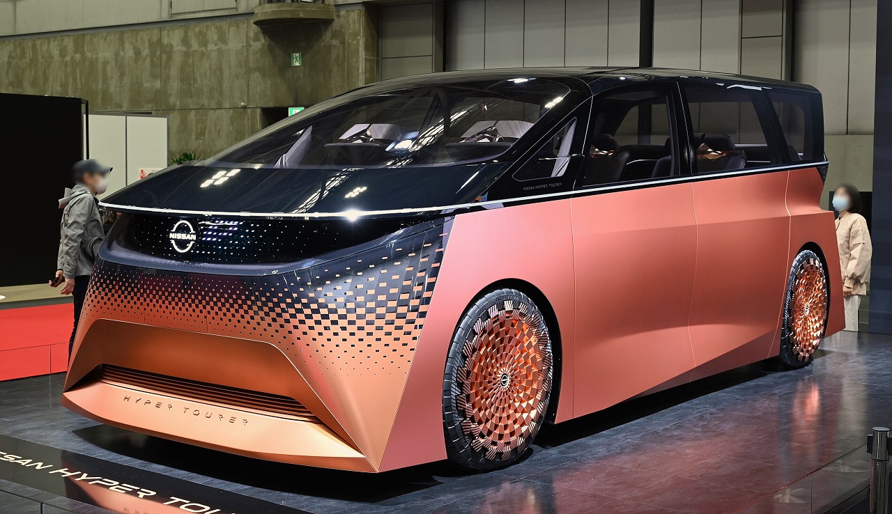 Nissan Hyper Tourer tampil mewah, tampilkan karakteristik keindahan tradisional Jepang. SP/ JKT