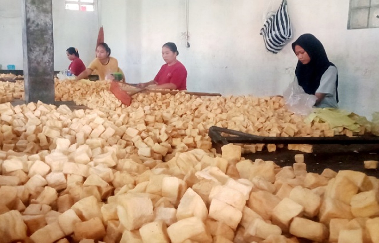 Ilustrasi. Perajin tahu di Kabupaten Jombang, Jawa Timur. SP/ JBG