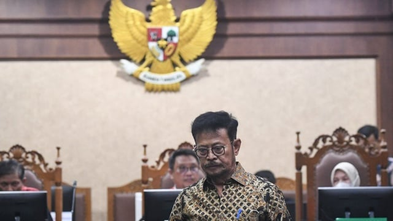 Selain Divonis 10 Tahun Penjara, SYL Disuruh Bayar Uang Pengganti Rp 14,1 Miliar
