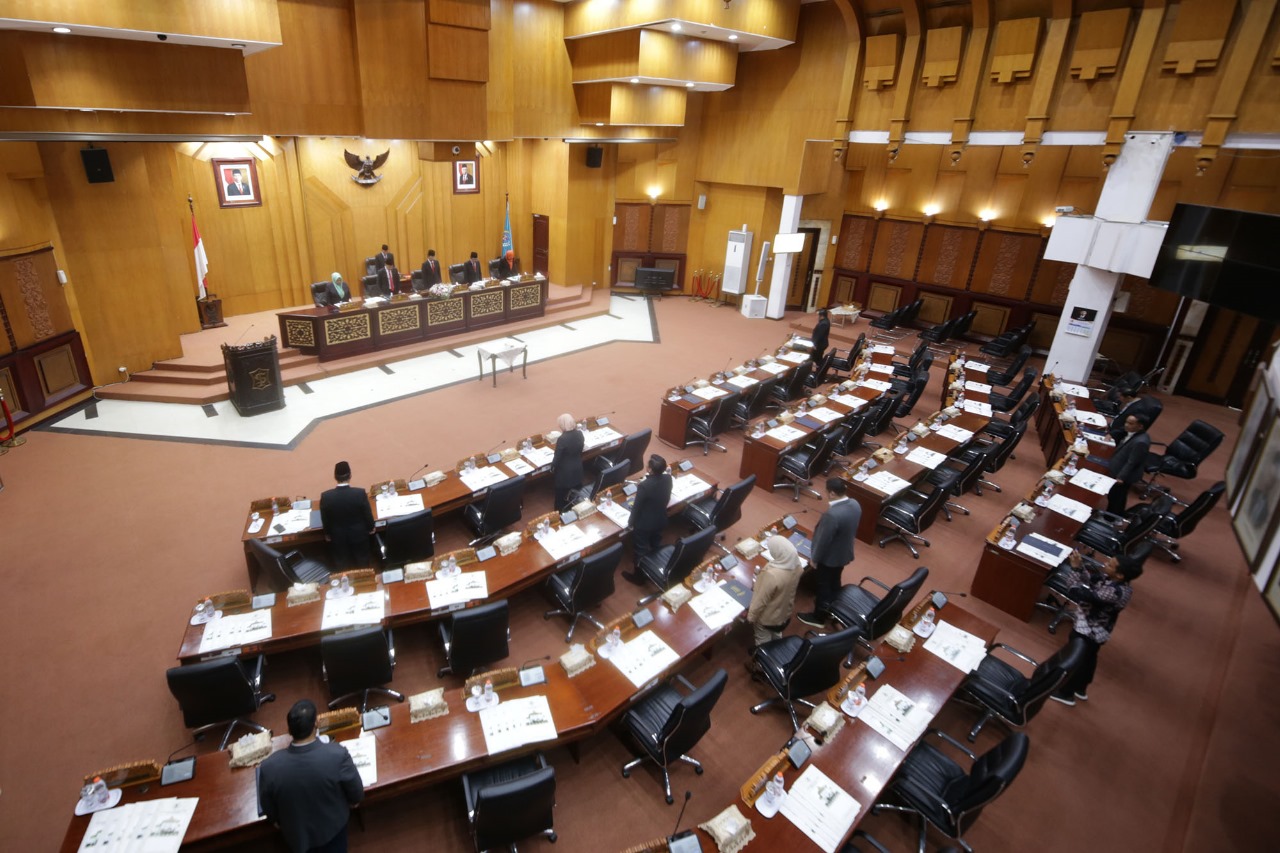 Rapat Paripurna DPRD Kota Surabaya pada Kamis (4/7/2024). SP.ZISTI