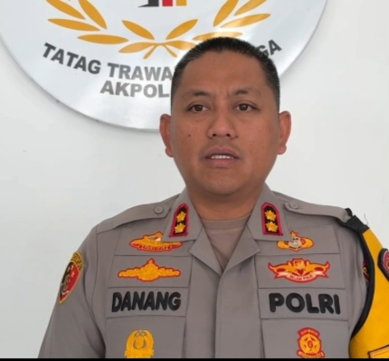 Kapolres Blitar Kota AKBP Danang Setyo. SP/Lestariono