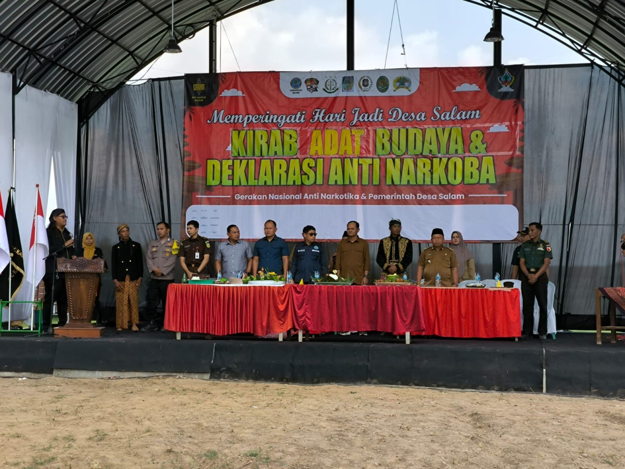 Deklarasi anti narkoba. SP/Lestariono