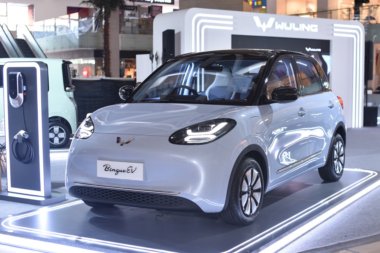 Wuling model BinguoEV menjadi yang terlaris dan banyak dipesan selama pameran GIIAS 2024. SP/ JKT