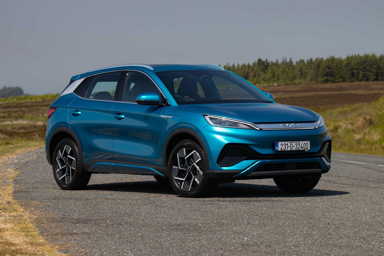 SUV Atto 3, salah satu model andalan BYD yang dibawa ke Pakistan. SP/ JKT