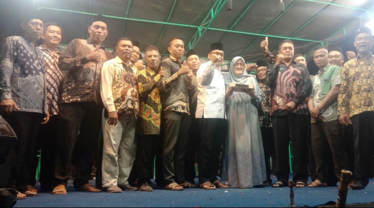 Gelaran acara Sedekah Bumi di Desa Dukuhsari, Kecamatan Jabon, Sidoarjo, Sabtu (03/08/2024) malam. SP/ HIKMAH