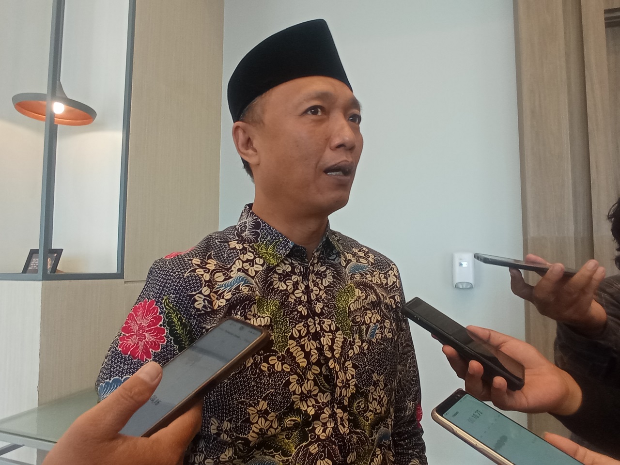 Ketua Bawaslu Jatim, A. Warits. SP/ NI